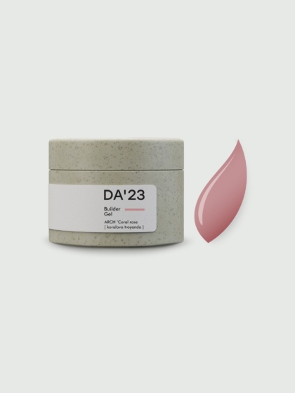 DA'23 BUILDER GEL ARCH ‘CORAL ROSE, 30 ML