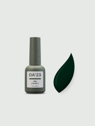 DA'23 GEL POLISH ‘FOREST, 8 ml – lakier hybrydowy (ciemna, butelkowa zieleń)