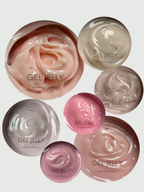 DA'23 JELLY BUILDER GEL 'CREATIVE, 15 ML