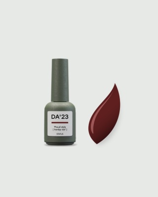 DA'23 GEL POLISH ‘PROUD STYLE, 8 ml – lakier hybrydowy (bordowy)